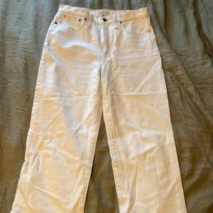 Wide leg Madewell jeans